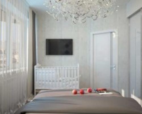 Как расставить мебель в маленькой спальне с детской кроваткой. Детская кроватка в спальне родителей