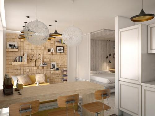 Интерьер квартиры площадью 48 кв.м 09