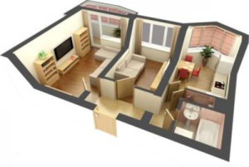 Перепланировка хрущевки 2 комнаты вагончиком. Преимущества и недостатки перепланировки