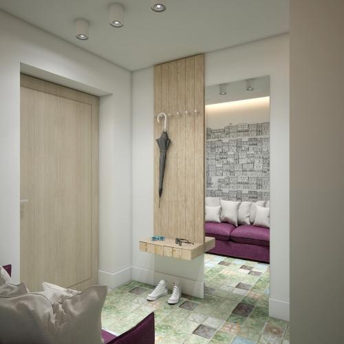 Интерьер квартиры площадью 48 кв.м 10