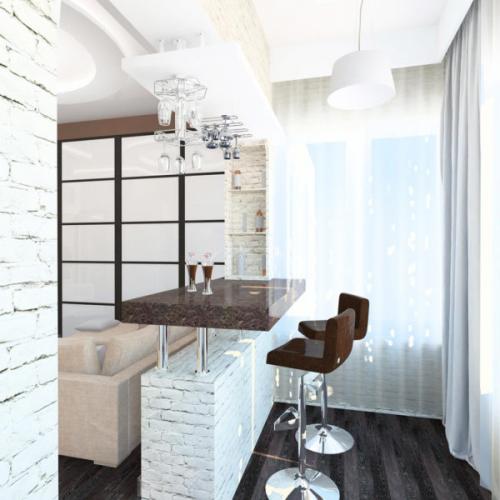 Ремонта 1 комнатных квартир. Функциональное зонирование в ремонте 1 комнатной квартиры