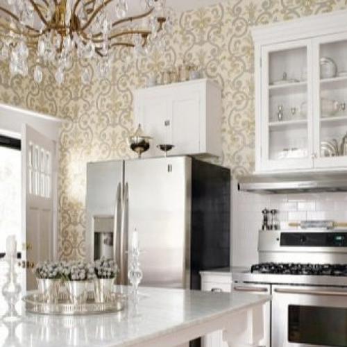 Супермойка обои для кухни. Виды моющихся обоев для кухни 02