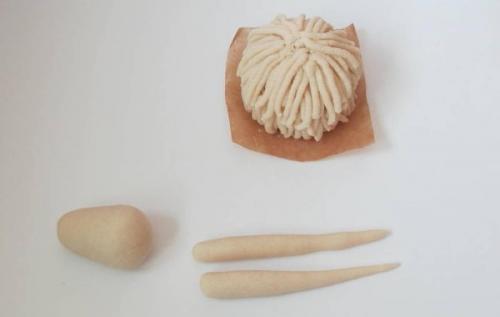 Легкие поделки для детей. Поделки из соленого теста для дошкольников