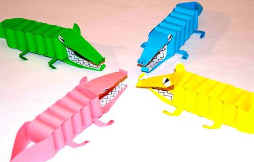 Легкие поделки для детей из бумаги. Поделки из бумаги для детей 5-6 лет