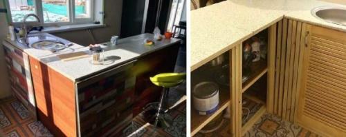 Барная стойка на кухню своими руками. Фотоотчет №3: Барная стойка с мойкой