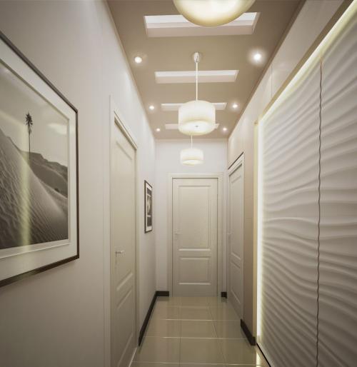 Как расширить визуально узкий коридор в квартире. Длинный и узкий коридор в различных стилях