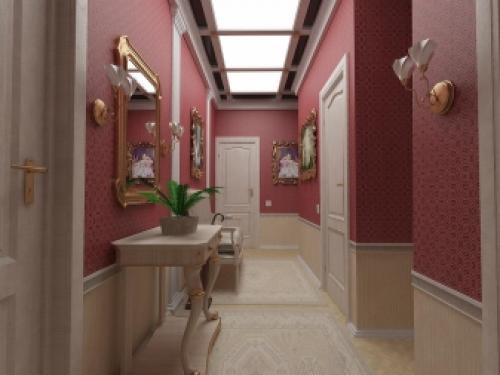 Как расширить визуально узкий коридор в квартире. Длинный и узкий коридор в различных стилях 08