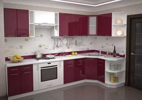 Кухни с выходом на балкон интерьер. Шторы в интерьере кухни с балконом 10