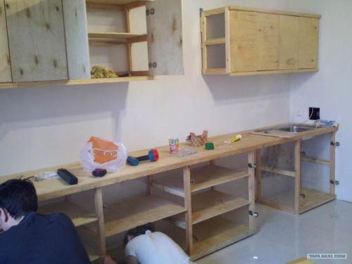Столешница из фанеры своими руками. Собираем кухню из фанеры своими руками (18 фото и чертежи)
