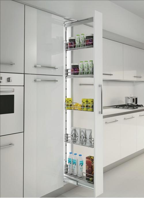 Полки карго на кухне 01