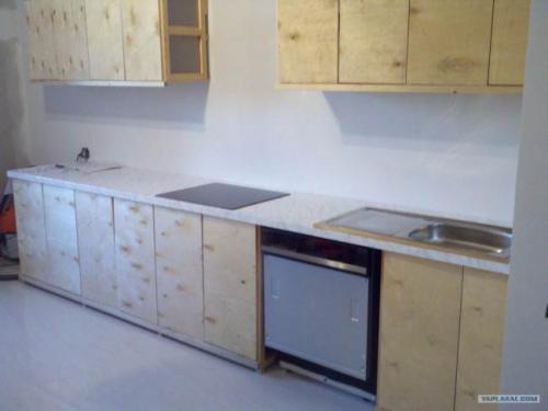 Столешница из фанеры своими руками. Собираем кухню из фанеры своими руками (18 фото и чертежи)