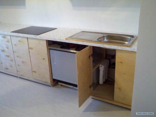 Столешница из фанеры своими руками. Собираем кухню из фанеры своими руками (18 фото и чертежи)