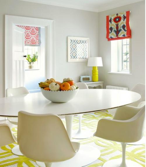 Римские шторы в интерьере 04