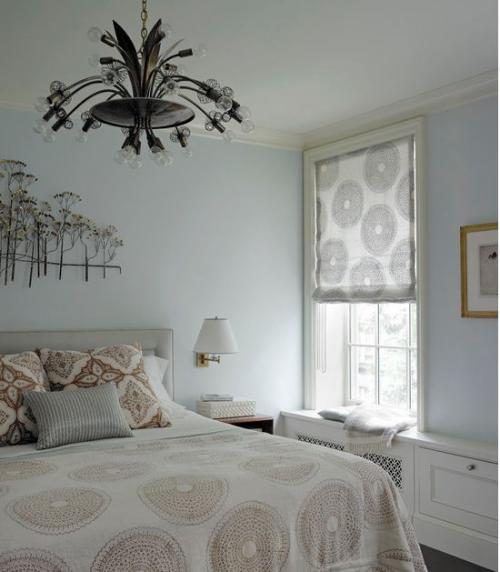 Римские шторы в интерьере 06