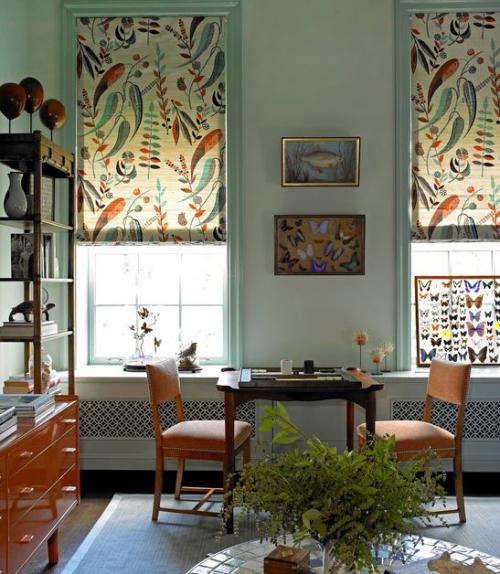 Римские шторы в интерьере 15