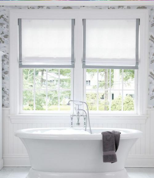 Римские шторы в интерьере 11