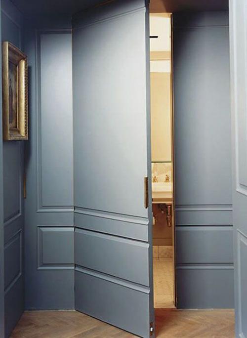 Скрытые двери в интерьере. Скрытые (потайные) двери: преимущества и оригинальные идеи оформления