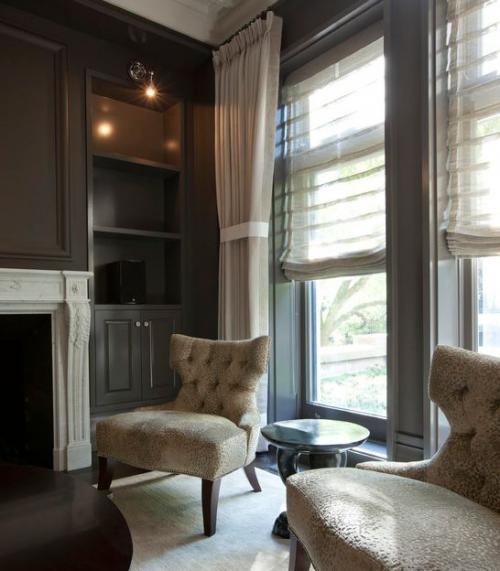 Римские шторы в интерьере 16