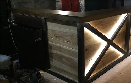 Как сделать барную стойку на кухне своими руками. Самостоятельное создание барной стойки в стиле лофт