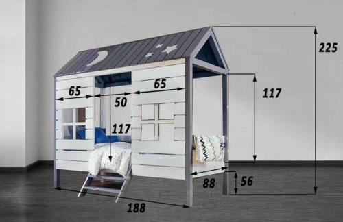 Кроватка домик своими руками. 10 чертежей с размерами – кроватка домик для детей 06 Кроватка домик своими руками. 10 чертежей с размерами – кроватка домик для детей 06