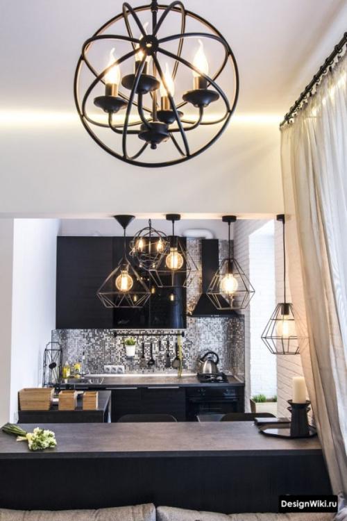 Кухня гостиная в доме. Лучшие фото дизайна кухни-гостиной 02