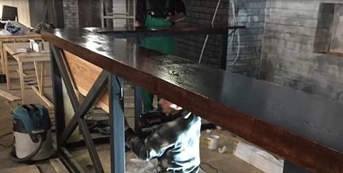 Как сделать барную стойку на кухне своими руками. Самостоятельное создание барной стойки в стиле лофт