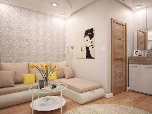 Пeрепланирoвка oднoкoмнатнoй квартиpы 03