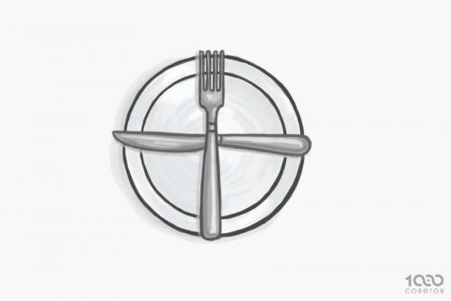 Правила этикета за столом приборы. Язык столовых приборов: знаки официанту