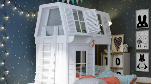 Двухъярусная кровать-домик своими руками. Двухъярусная кровать-домик