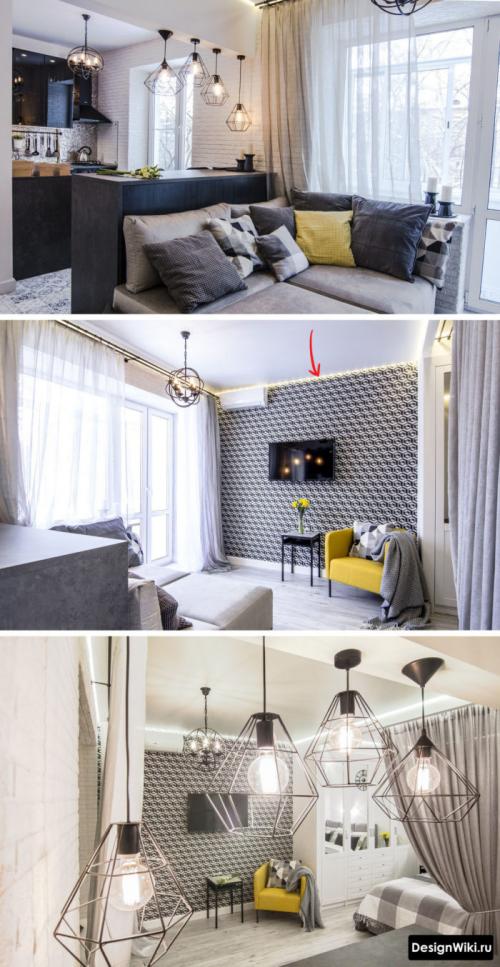 Кухня гостиная в доме. Лучшие фото дизайна кухни-гостиной 01