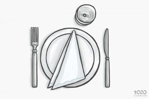 Правила этикета за столом приборы. Язык столовых приборов: знаки официанту