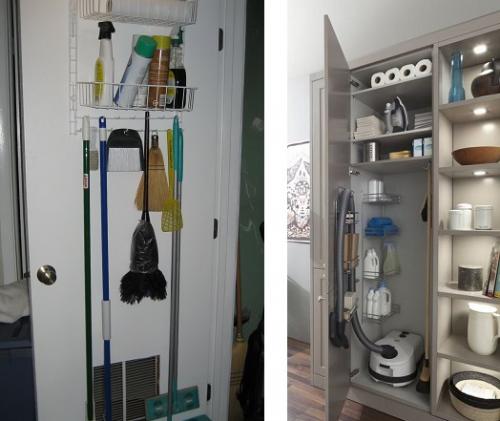 Где хранить швабру и ведро в квартире. Где хранить швабры и ведра дома?