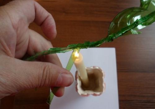 Ромашки из бутылок своими руками. Белые ромашки из пластиковых бутылок