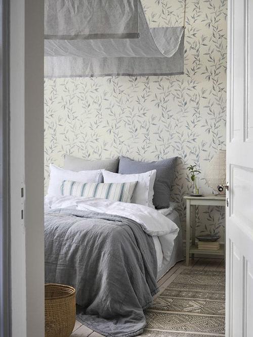 Обои для спальни, как выбрать. Какие обои выбрать в спальню: выбор цвета и материала 15