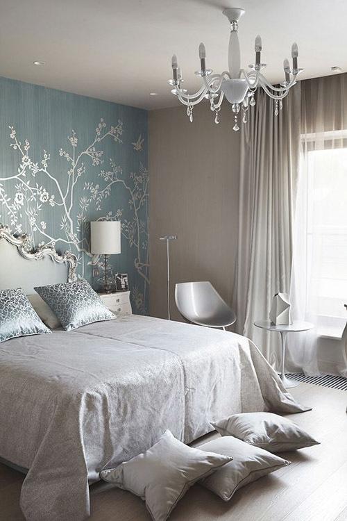 Обои для спальни, как выбрать. Какие обои выбрать в спальню: выбор цвета и материала 16