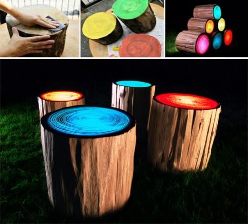 Поделки из пластинок для сада. Поделки для сада из подручных материалов (фото)