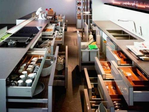 Система хранения овощей на кухне. Современные системы хранения