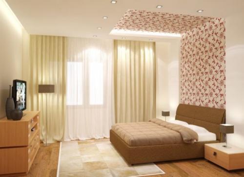Обои для спальни, как выбрать. Какие обои выбрать в спальню: выбор цвета и материала