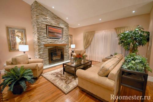 Цветы живые в интерьере. Комнатные цветы, как часть интерьера