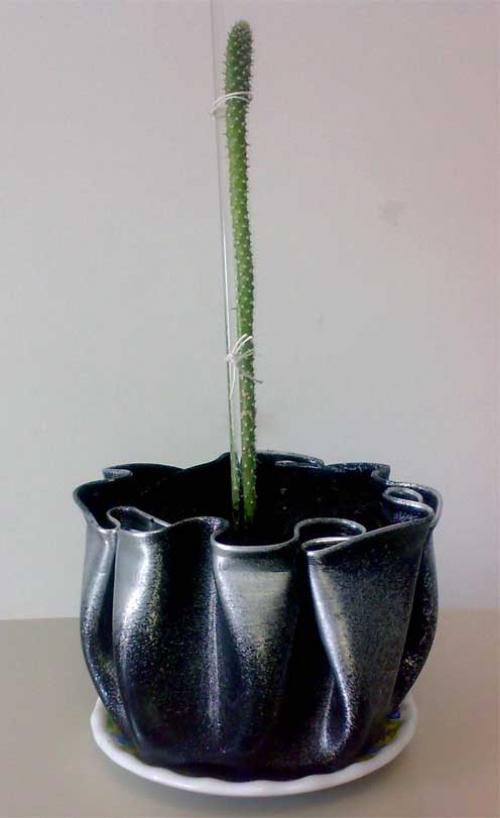 Что можно сделать из пластинок виниловых. Ваза для фруктов