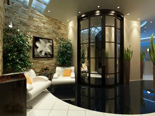 Какие цветы поставить в зале. Растения в интерьере гостиной: дизайнерские решения с оригинальным подходом