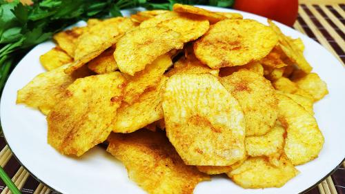 Как сделать чипсы своими руками. Домашние чипсы за 5 минут