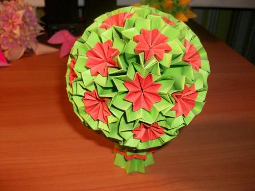 Шар Из кругов Бумаги. СуперШары Из Бумаги Без Основы Своими Руками - Мастер-Классы