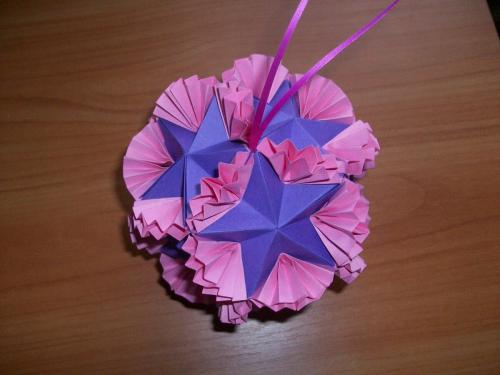 Новогодние Шары Из Своими Руками Из Бумаги. Новогодние Шары Из Бумаги Без Основы - Мастер-классы