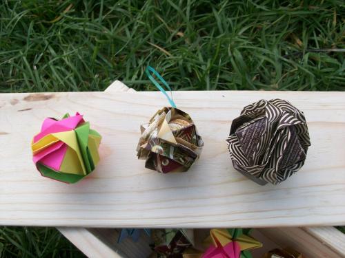 Новогодние Шары Из Своими Руками Из Бумаги. Новогодние Шары Из Бумаги Без Основы - Мастер-классы