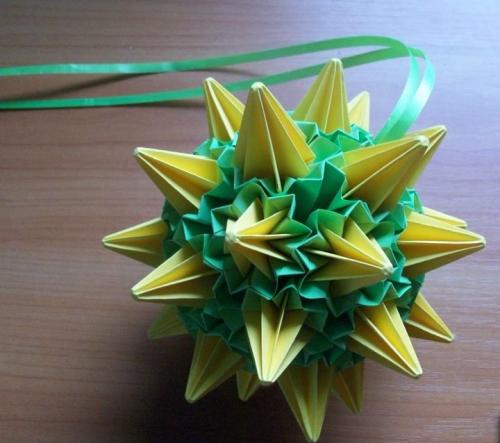 Шар Из кругов Бумаги. СуперШары Из Бумаги Без Основы Своими Руками - Мастер-Классы