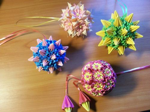 Новогодние Шары Из Своими Руками Из Бумаги. Новогодние Шары Из Бумаги Без Основы - Мастер-классы