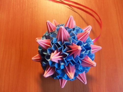 Шар Из кругов Бумаги. СуперШары Из Бумаги Без Основы Своими Руками - Мастер-Классы