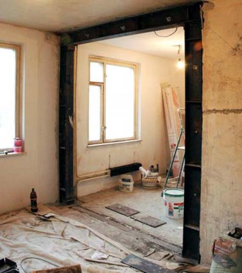 Перепланировка трехкомнатной квартиры в панельном доме. Перепланировка кухни в трехкомнатной квартире 04 Перепланировка трехкомнатной квартиры в панельном доме. Перепланировка кухни в трехкомнатной квартире 04