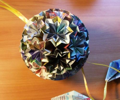 Шар Из кругов Бумаги. СуперШары Из Бумаги Без Основы Своими Руками - Мастер-Классы